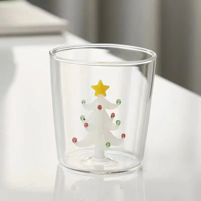Handmade Bubble Glass Cup – 3D Animal & Plant Design | Cute Transparent Coffee & Milk Mug