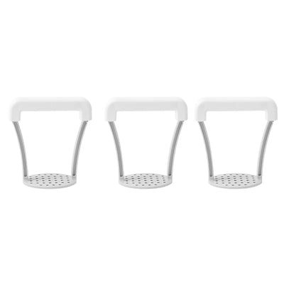 Plastic Manual Potato Masher – Durable PP Fruit & Vegetable Tool with Comfortable Grip