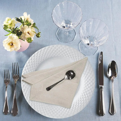 6-Piece 100% Linen Dinner Napkins – Soft, Absorbent, Natural Fabric for Dining & Events