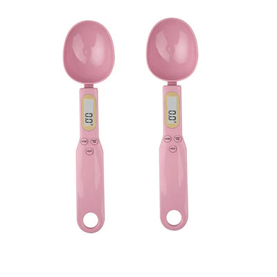 Mini Digital Spoon Scale – Electronic LCD Kitchen Food Scale 0.1-500g for Cooking, Flour, Milk, Coffee, Powder, Weight Measuring