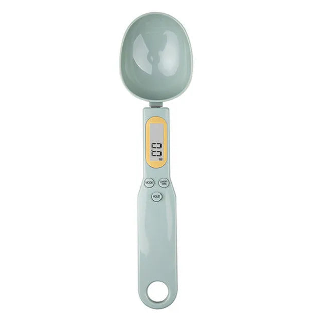 Mini Digital Spoon Scale – Electronic LCD Kitchen Food Scale 0.1-500g for Cooking, Flour, Milk, Coffee, Powder, Weight Measuring