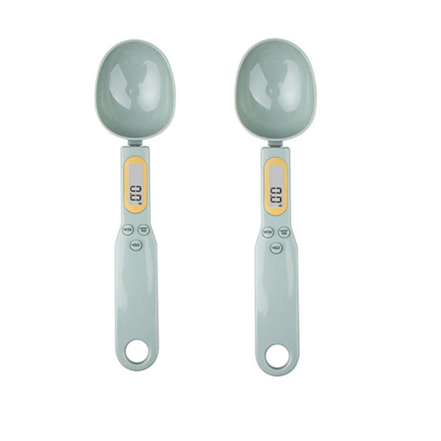 Mini Digital Spoon Scale – Electronic LCD Kitchen Food Scale 0.1-500g for Cooking, Flour, Milk, Coffee, Powder, Weight Measuring