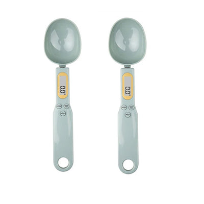 Mini Digital Spoon Scale – Electronic LCD Kitchen Food Scale 0.1-500g for Cooking, Flour, Milk, Coffee, Powder, Weight Measuring