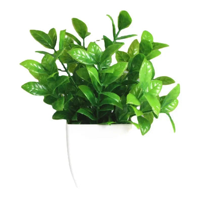 Artificial Bonsai Eucalyptus Plant – Fake Green Potted Plant for Home, Office, Bedroom, or Garden Décor