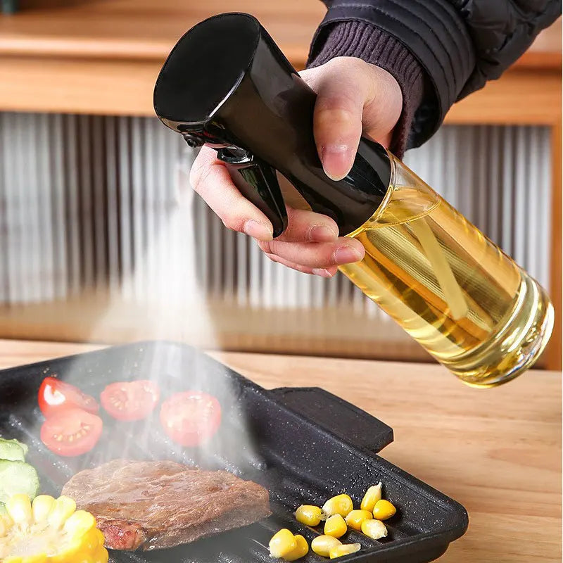 Refillable Olive Oil Sprayer Bottle – Fine Mist Dispenser for Cooking, BBQ & Baking (200ml/300ml)