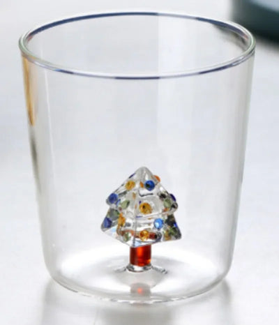 Handmade Bubble Glass Cup – 3D Animal & Plant Design | Cute Transparent Coffee & Milk Mug