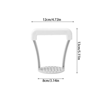 Plastic Manual Potato Masher – Durable PP Fruit & Vegetable Tool with Comfortable Grip