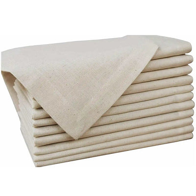 6-Piece 100% Linen Dinner Napkins – Soft, Absorbent, Natural Fabric for Dining & Events